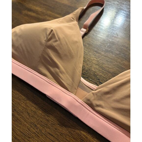 Pepper Size XL Bra Wireless Padded Triangle Bralette Adjustable Straps Plunge - Picture 3 of 10